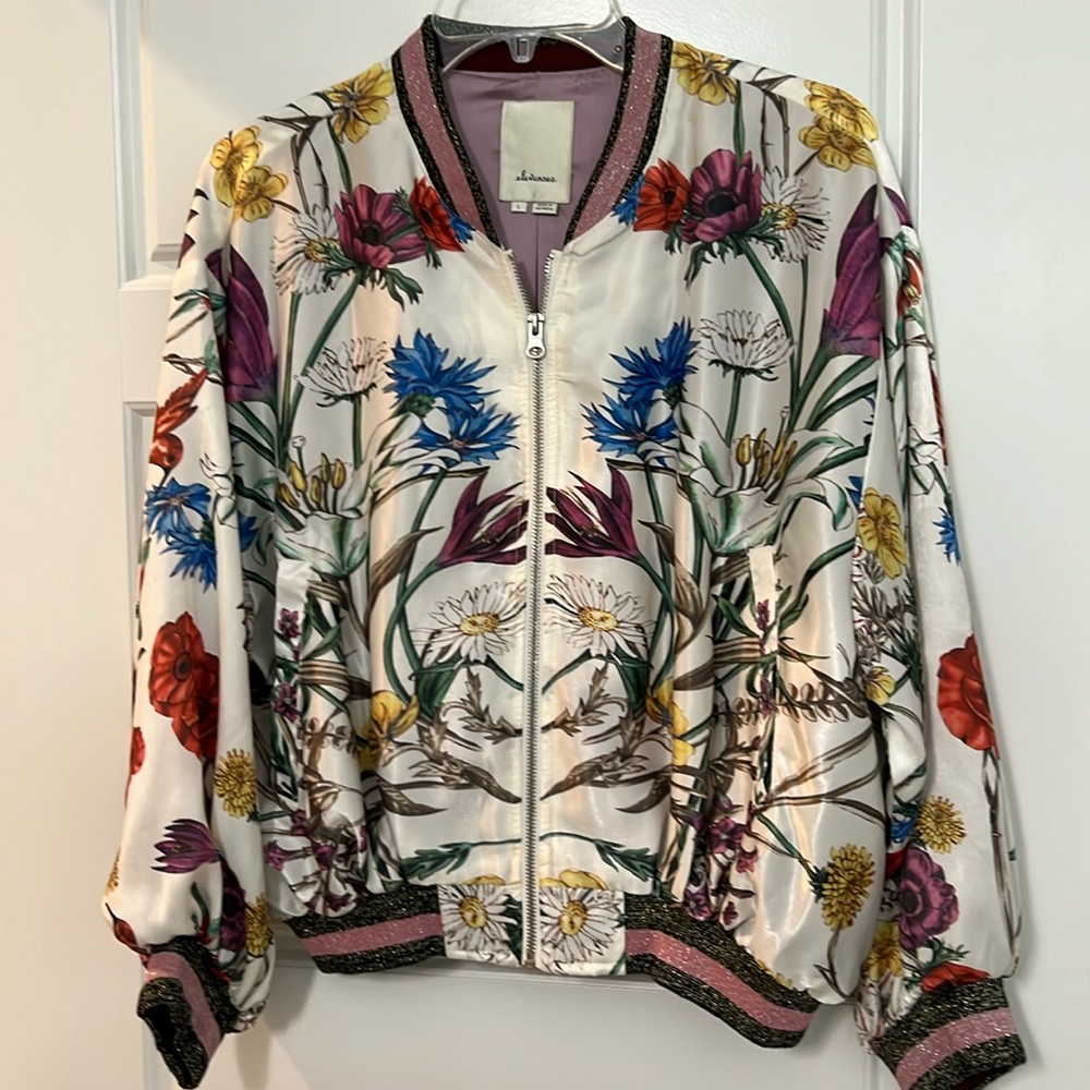 Anthropologie bomber jacket